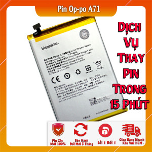 Pin Webphukien cho Oppo A71 Việt Nam BLP641  - 3000mAh 
